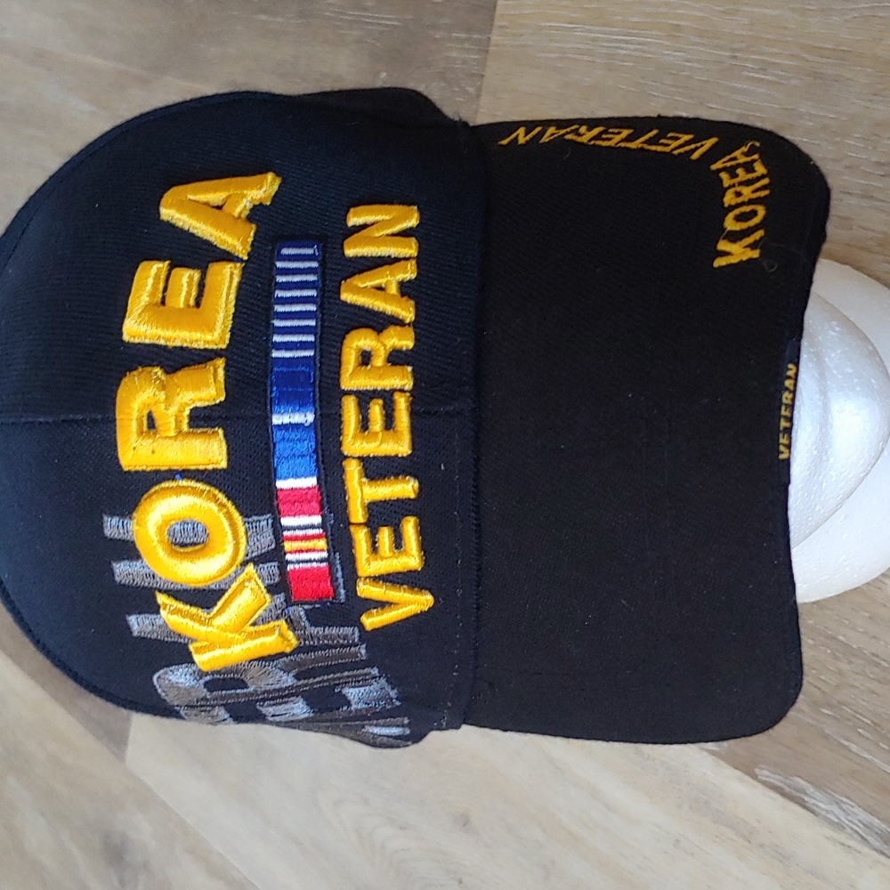 Korea Veteran Embroidered Graphic Cap Hat - Picture 2 of 8